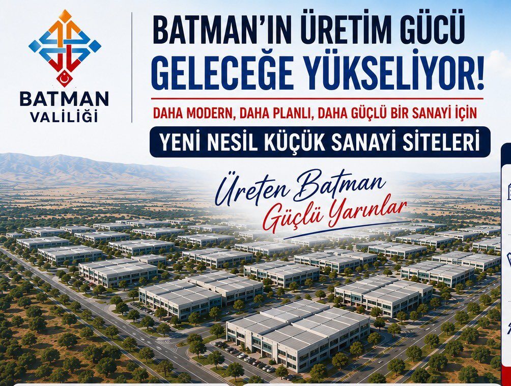 Batman Çayı Islahıyla Kazandırılan Alanda Yeni Sanayi Dönemi Başlıyor
