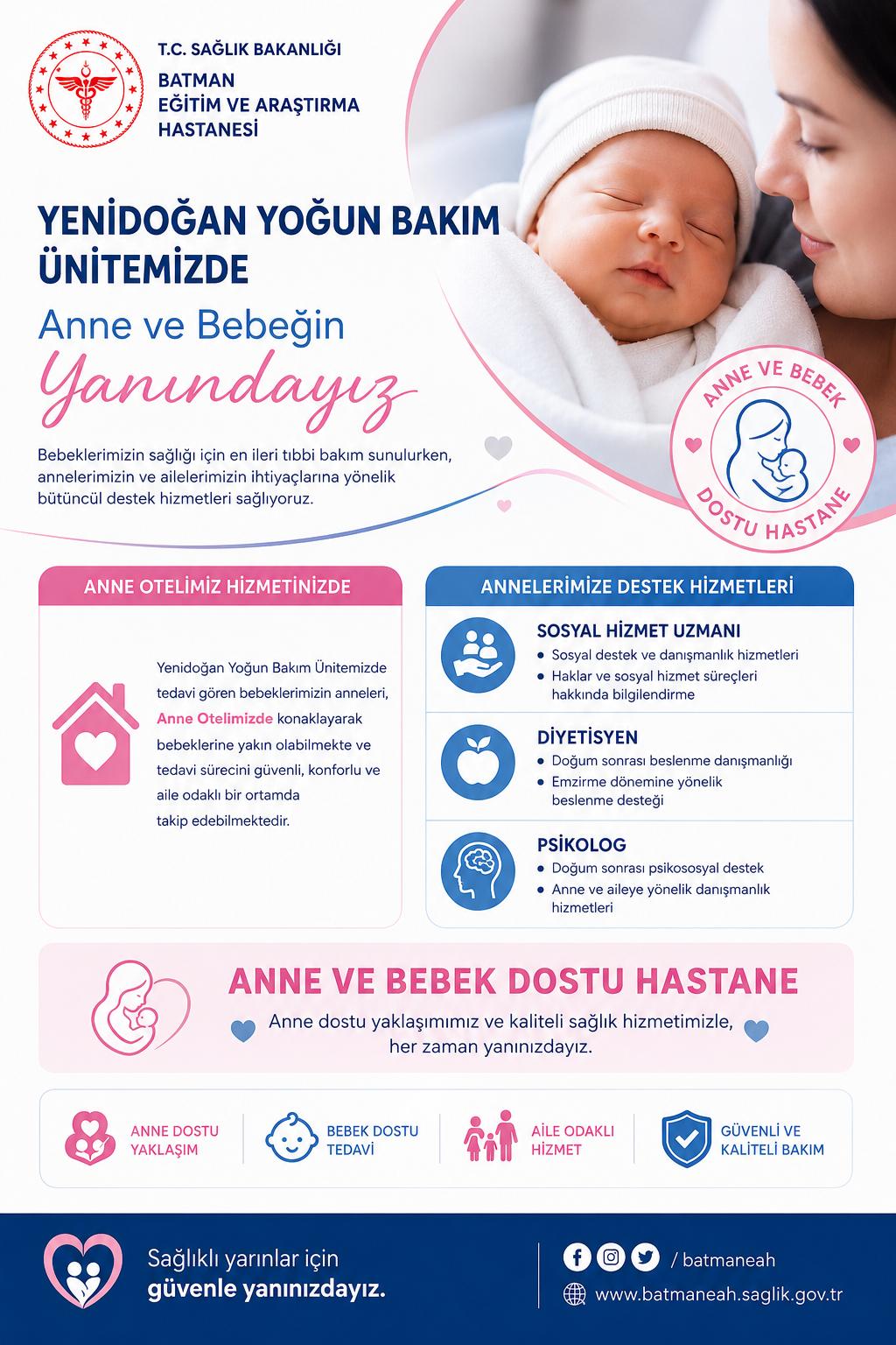 Yenidoğan Yoğun Bakımda Anne ve Bebeğe Kapsamlı Destek