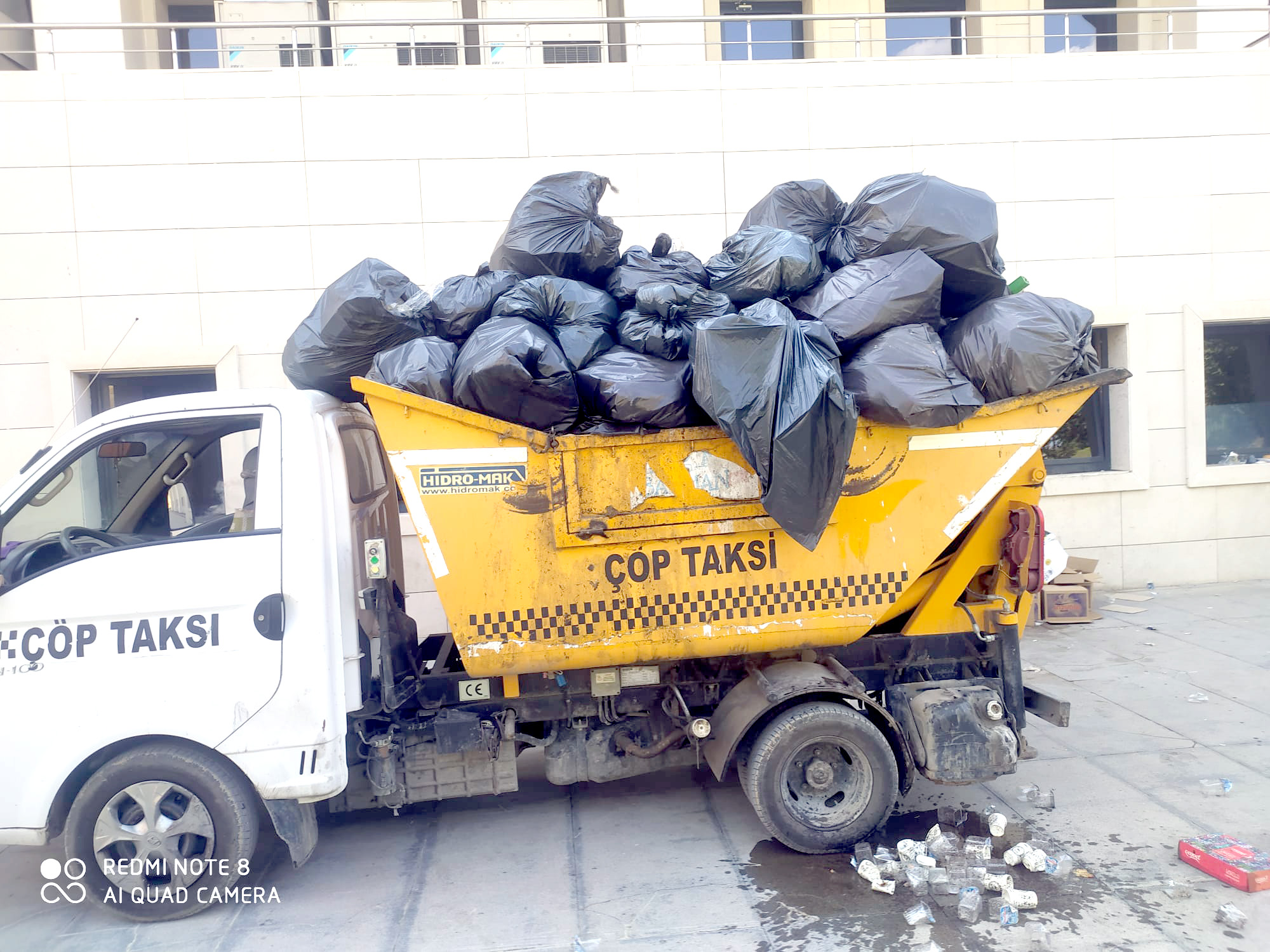 Günde 400 Ton Evsel Atık Toplanıyor