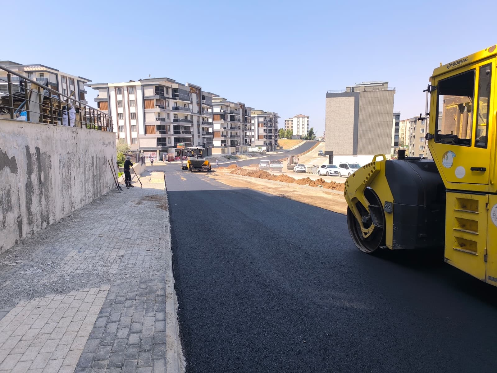 Batman Belediyesi Temmuzda 27 Bin Ton Asfalt Serdi