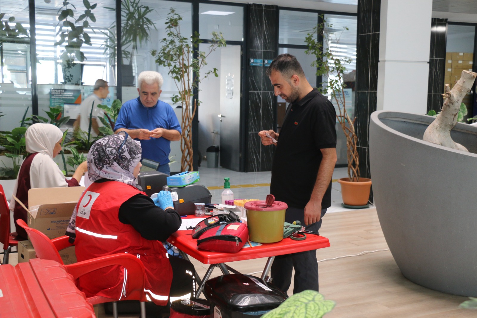 Belediye Personelinden Kan Bağışı Seferberliğine Destek