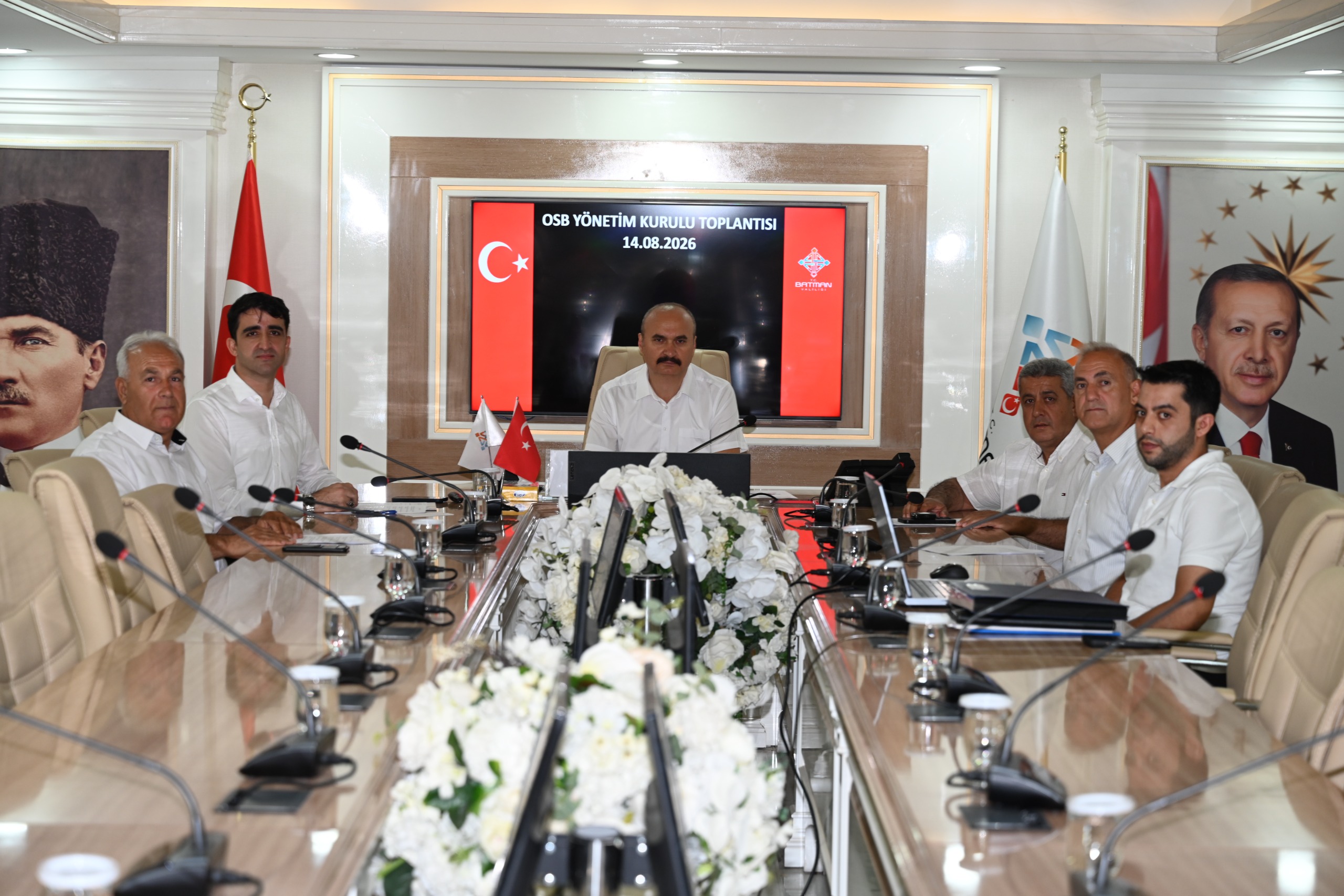 Ağustos Ayı OSB Yönetim Kurulu Toplantısı Gerçekleştirildi