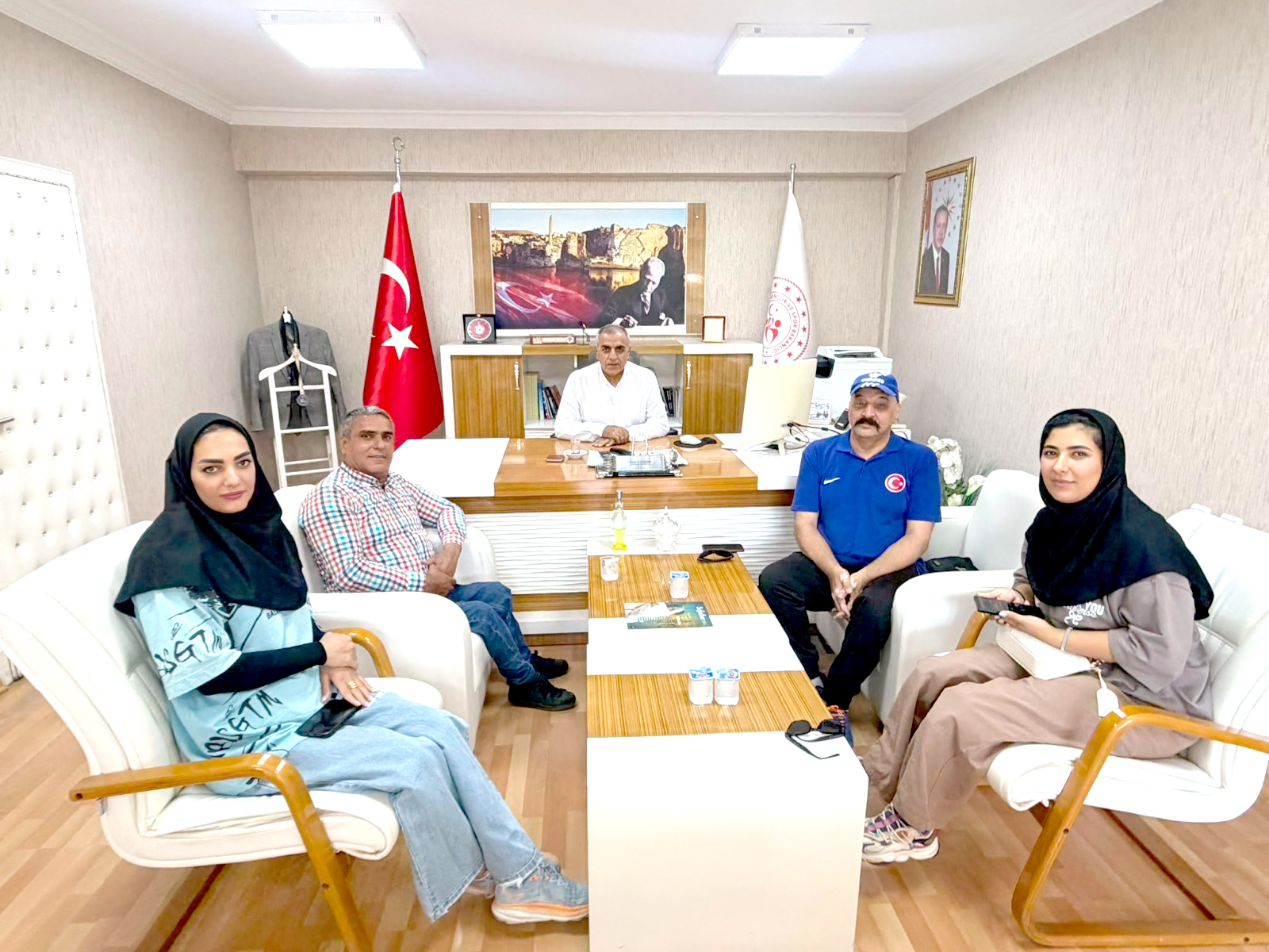 Ampute Takımından Özperk’e Ziyaret