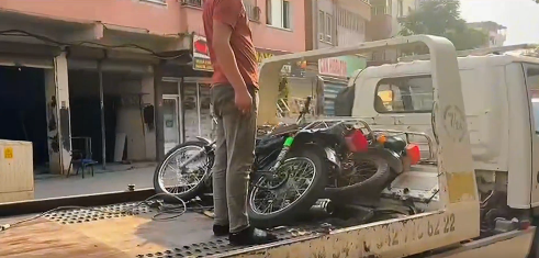 Yediemin Otoparkından Motosiklet Çalan Şüpheli Tutuklandı