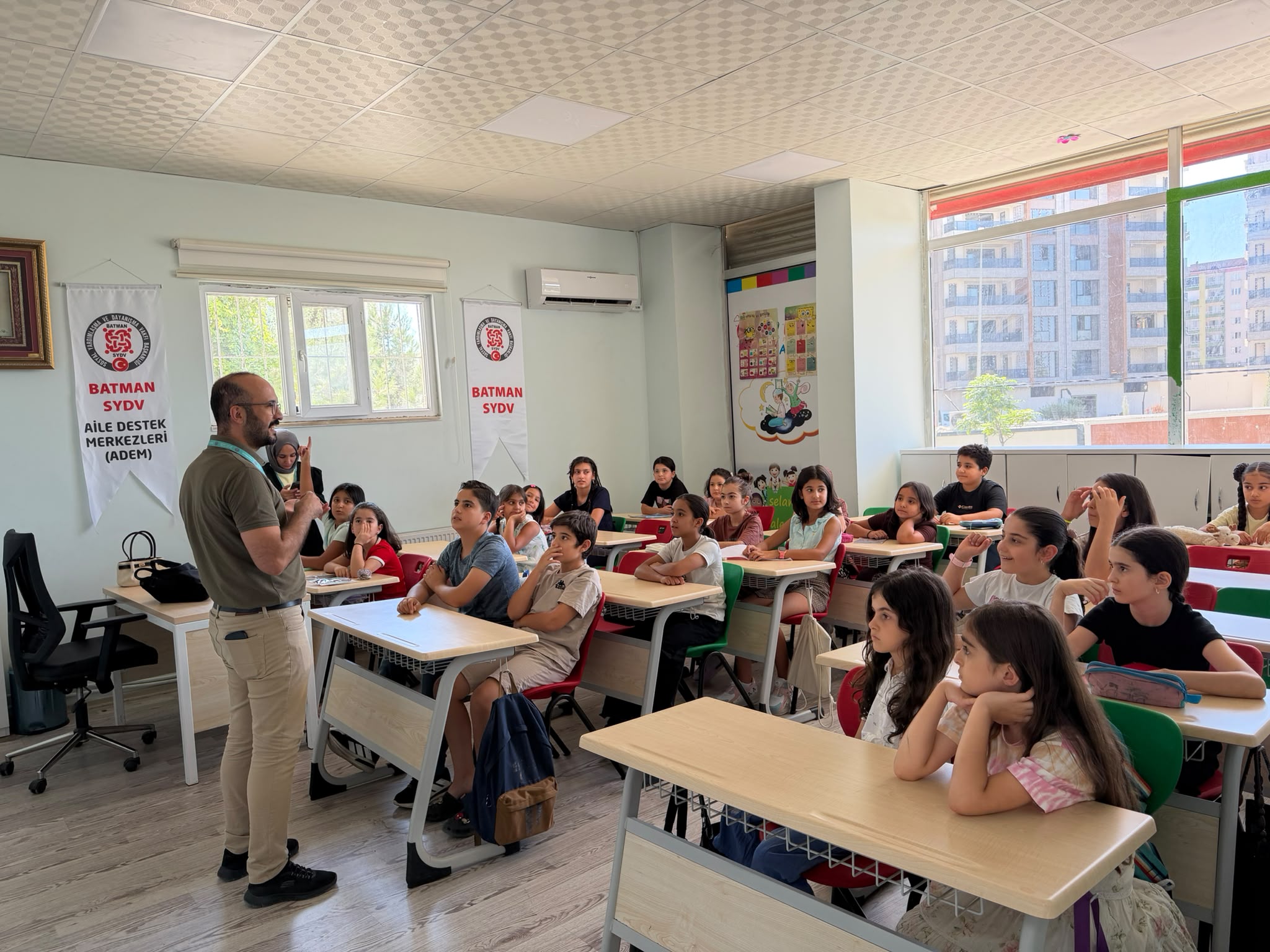 Aile Destek Merkezi’nde Çocuklara Sağlıklı Yaşam Eğitimi