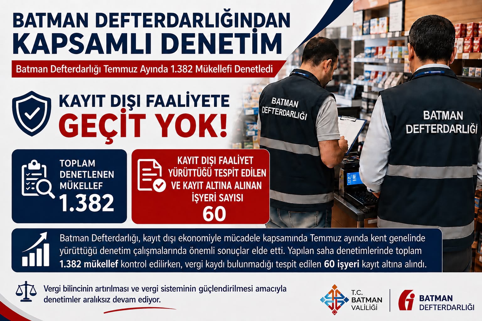 Defterdarlıktan Kapsamlı Denetim