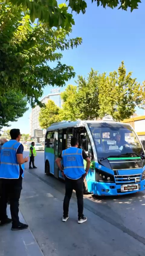 Şehir İçi Dolmuşlara Ortak Denetim