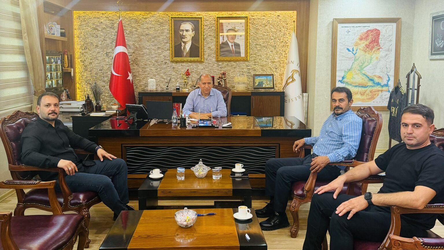 AK Parti Merkez İlçe Başkanı Fatih Doğu’dan İl Özel İdaresi’ne ziyaret