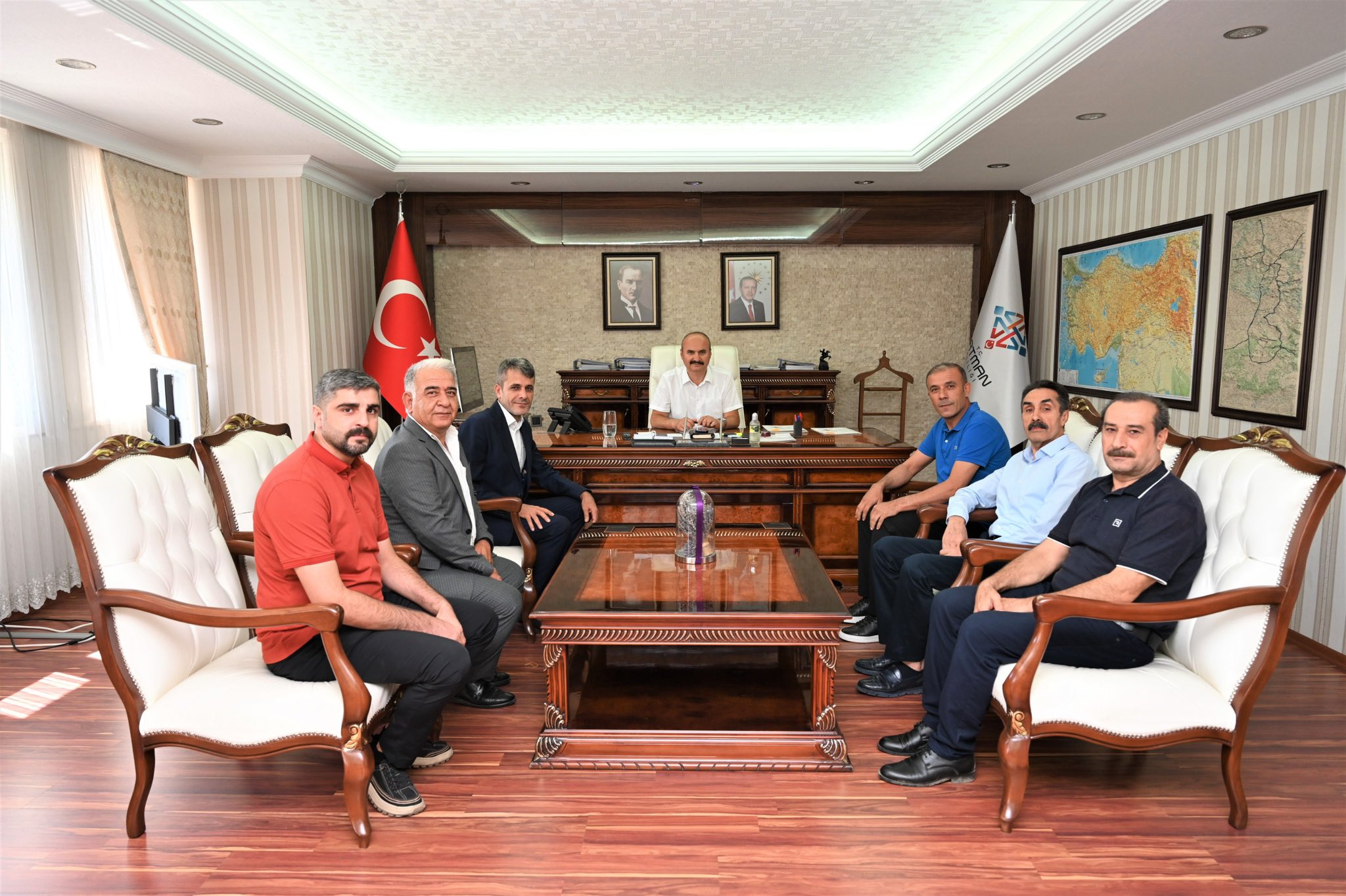 Gültepe Sanayi Kooperatifi Yönetiminden Vali Canalp’e Ziyaret