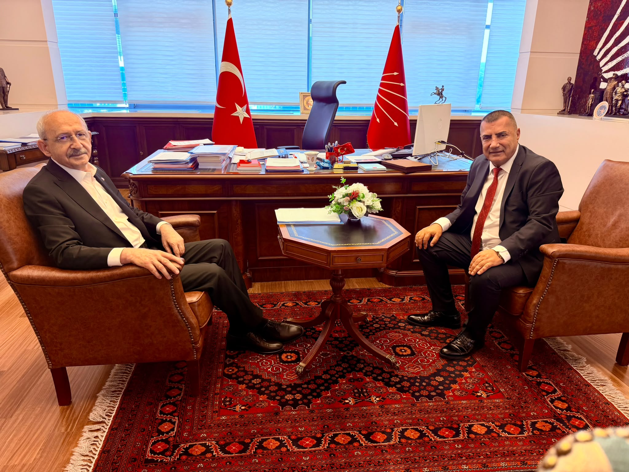 İHSAN ERMAN, KILIÇDAROĞLU İLE GÖRÜŞTÜ…