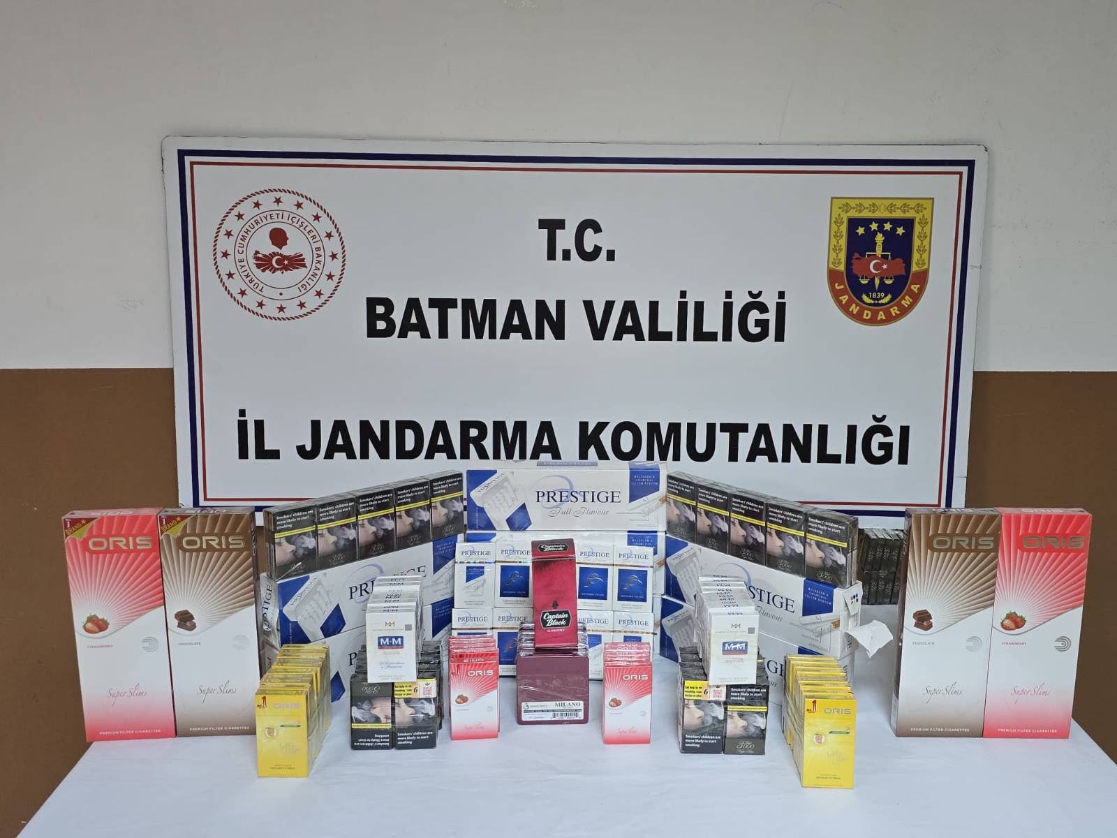 Hasankeyf ve Gercüş’te Kaçakçılık Operasyonları