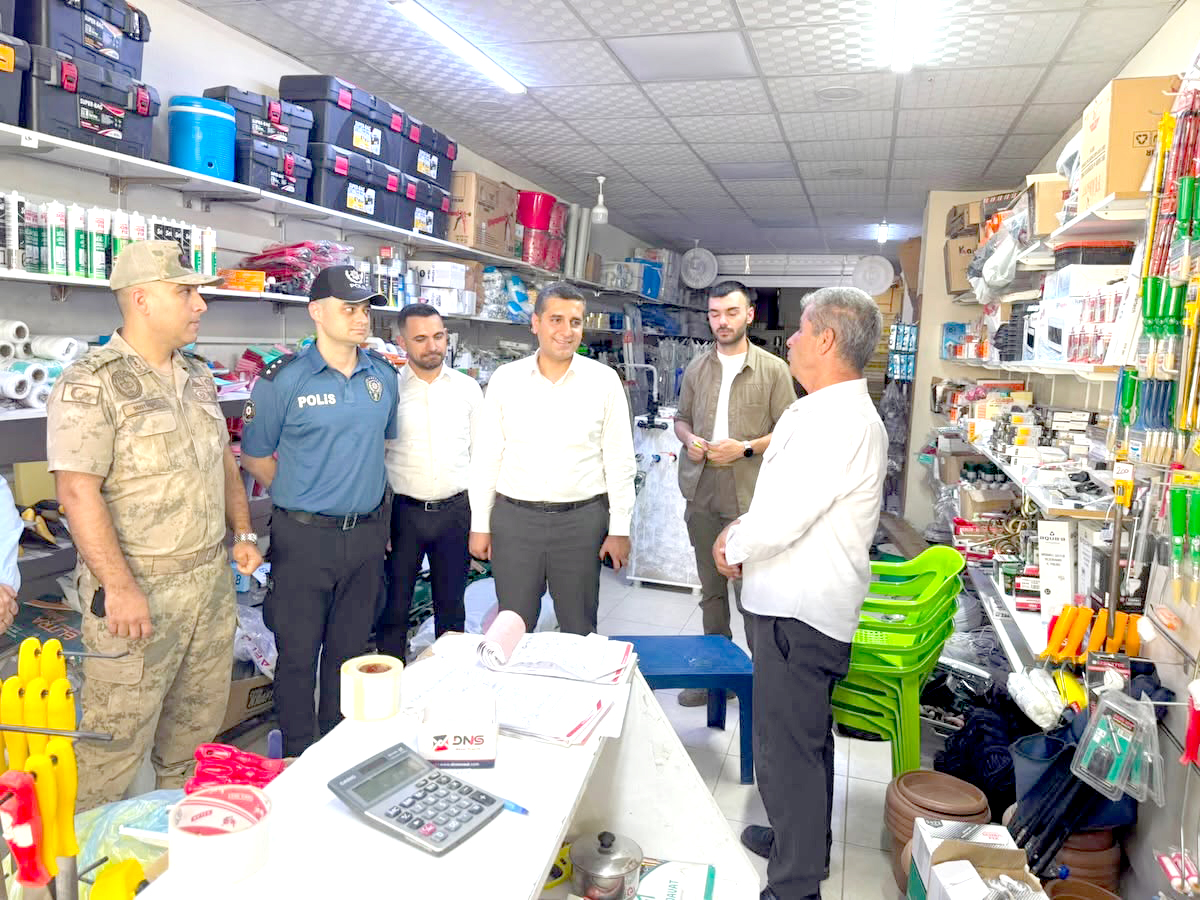 Kaymakam Böçkün’den Esnaf Ziyareti