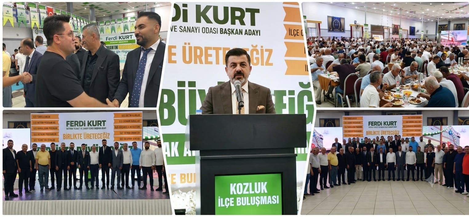 Kozluk’ta Ferdi Kurt’a Yoğun İlgi