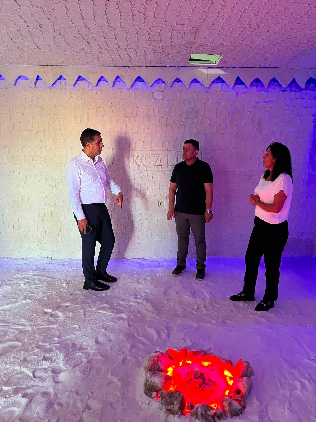 Kaymakam Böçkün’den Hazzo Kadın Kooperatifi’ne Ziyaret
