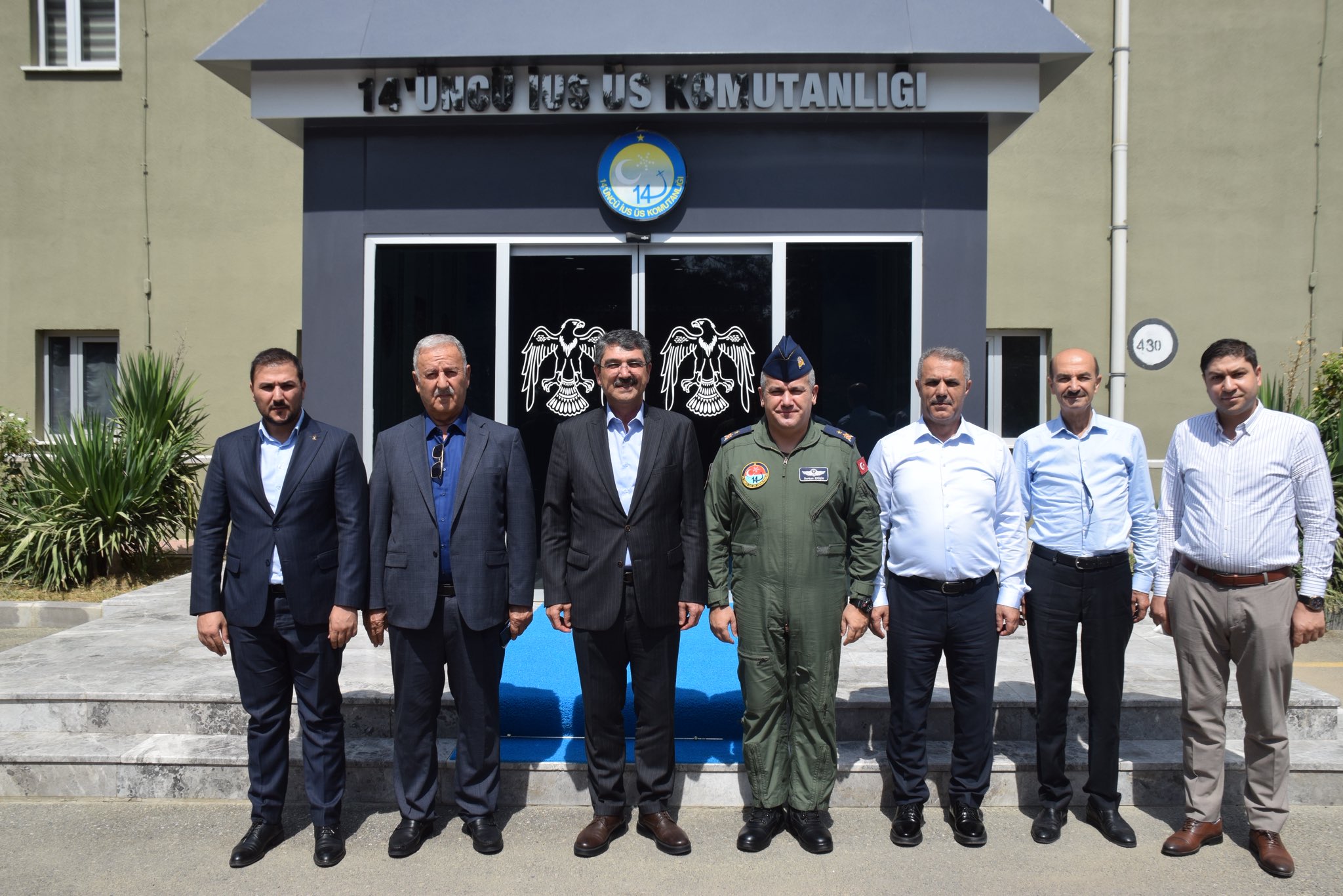 Nasıroğlu ve Şansi’den Tuğgeneral Erişir’e Hayırlı Olsun Ziyareti