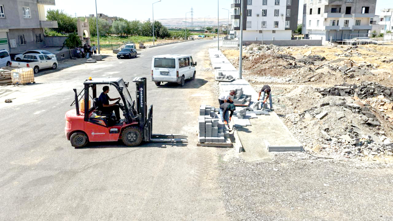 6 Ayda 340 Bin Metrekare Parke Çalışması
