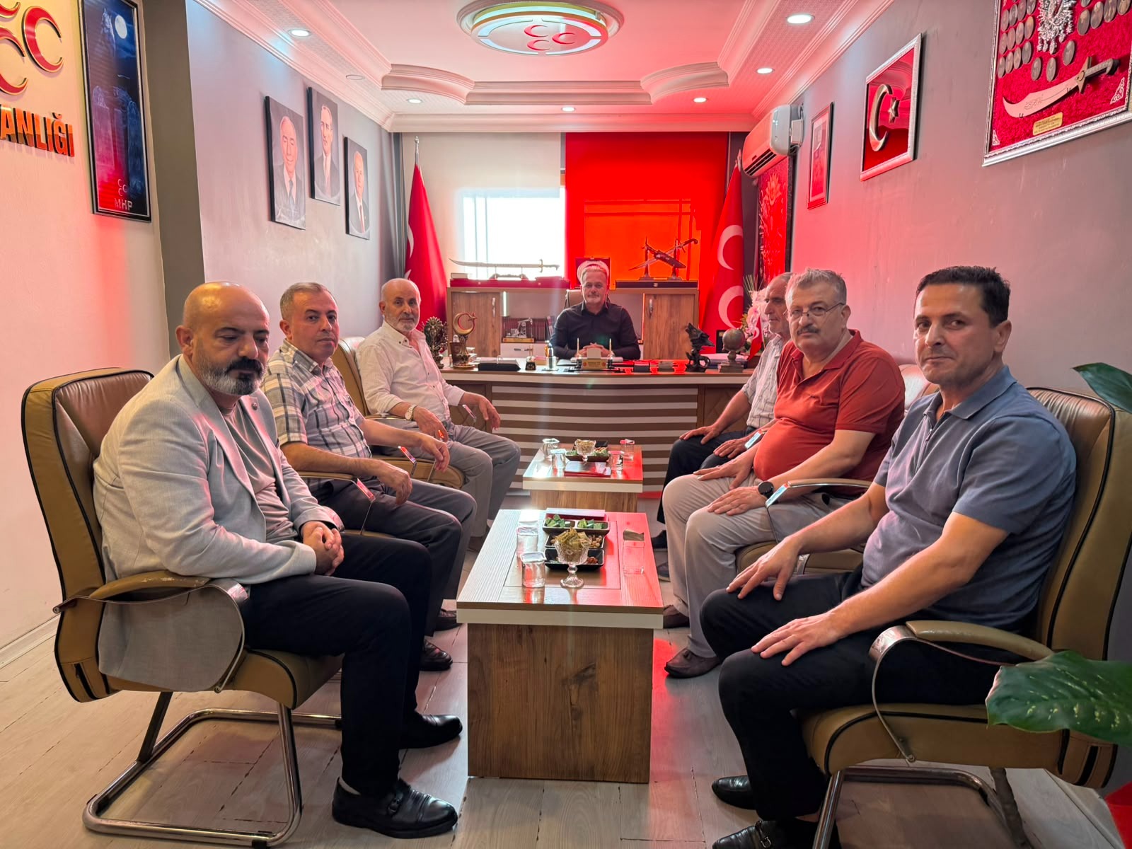 Saadet Partisi’nden MHP’ye Nezaket Ziyareti