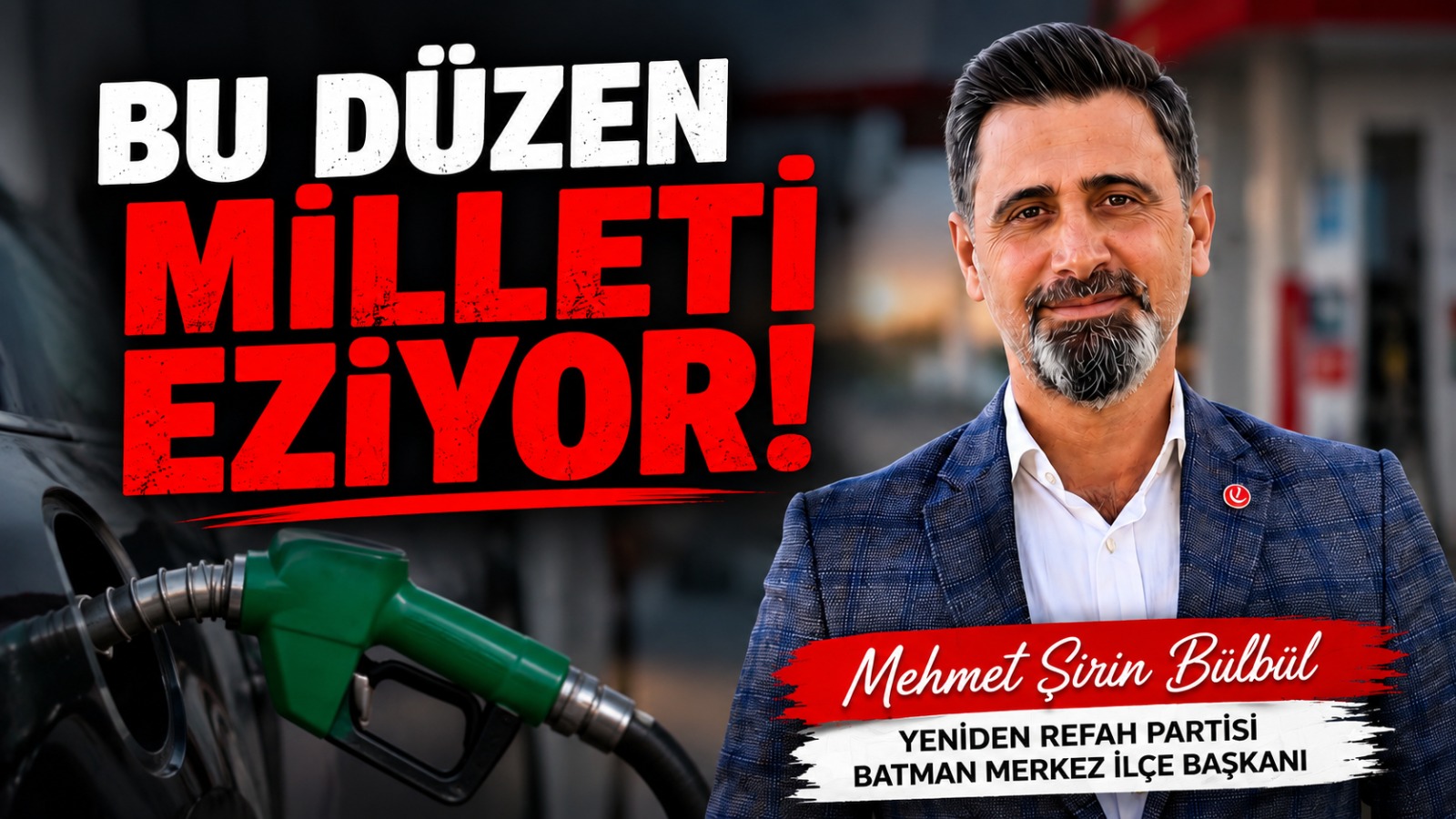 YRP’li Bülbül: “Vatandaşın yükünü hafifleten politikalar uygulanmalı”