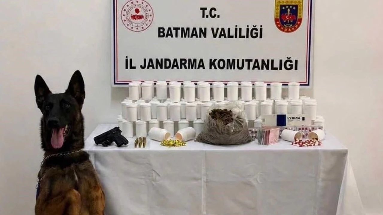 Zehir Tacirlerine Jandarma Darbesi : 10 Binden Fazla Uyuşturucu Hap Ele Geçirildi