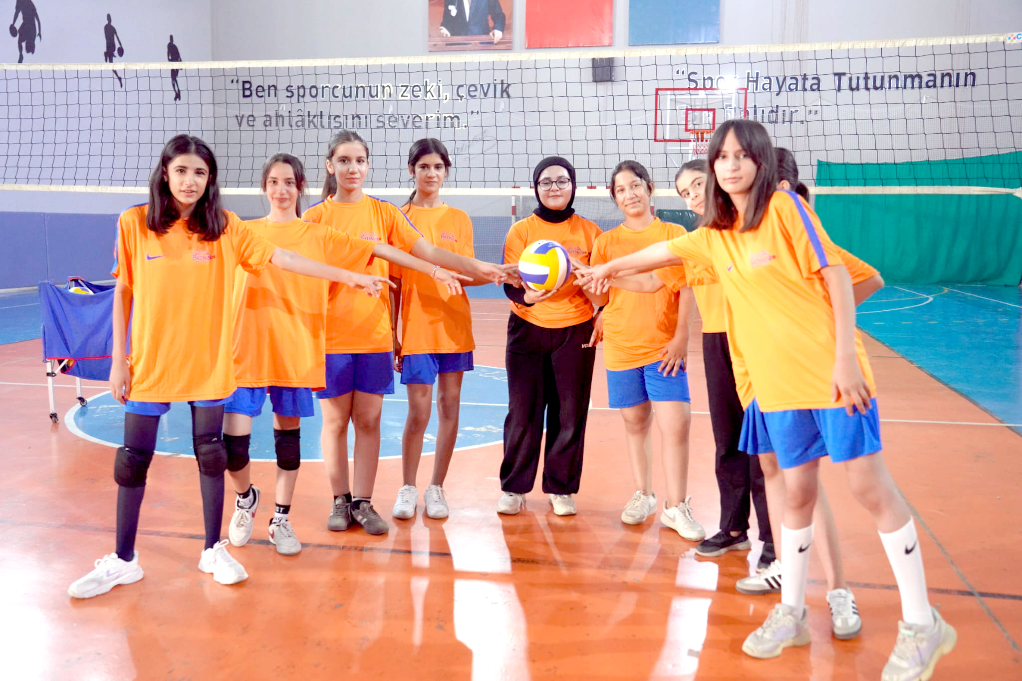 Batmanlı Kızların Tercihi Voleybol