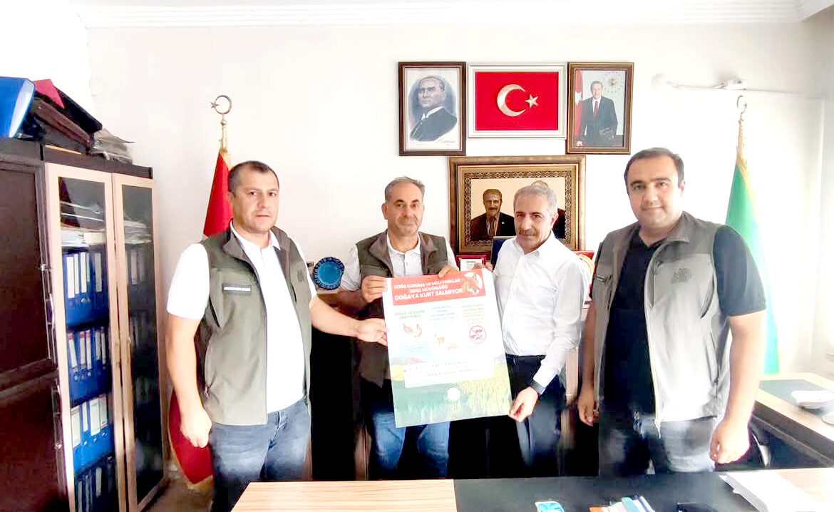 Gercüş’te Yaban Hayvanları İçin Bilgilendirme Çalışması
