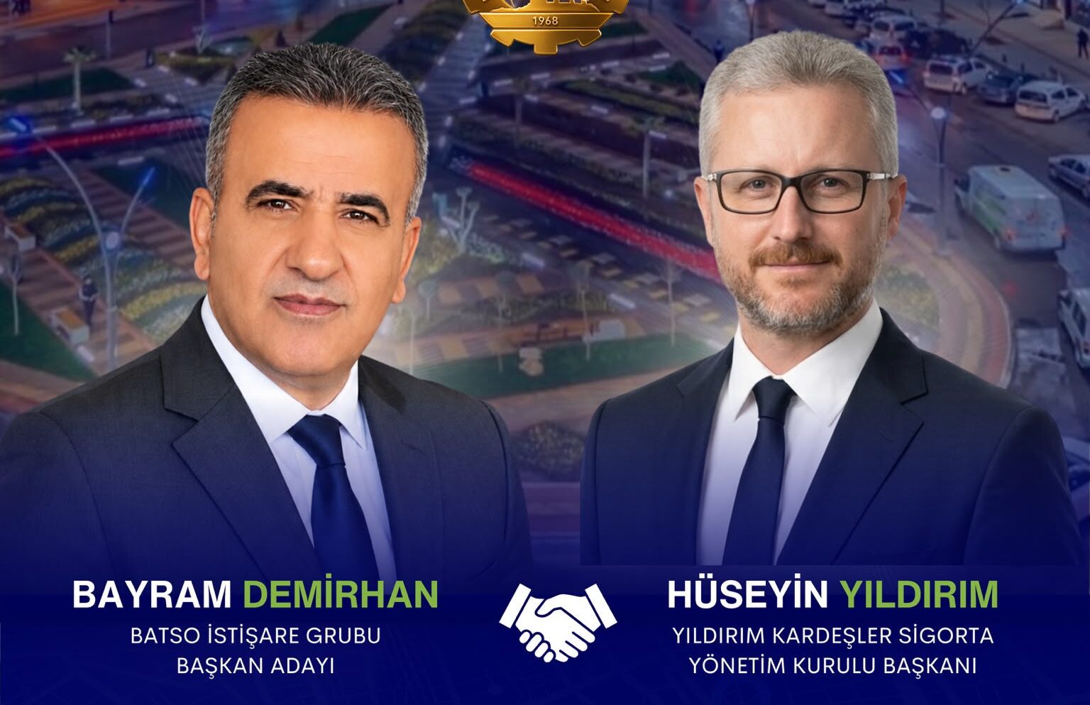 İş insanı Hüseyin Yıldırım, BATSO adayı Bayram Demirhan’ın Ekibine Katıldı