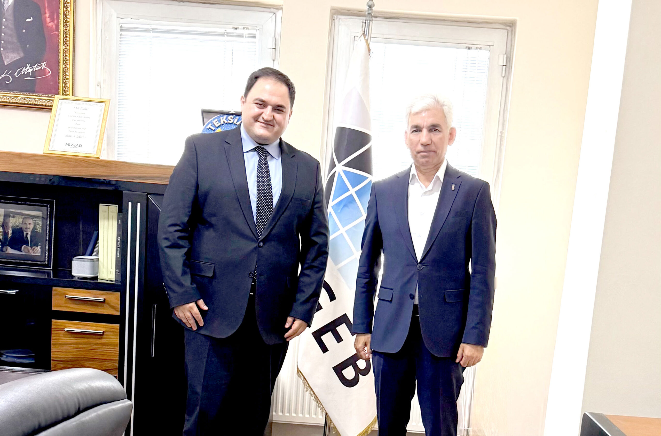 Kaplan’dan KOSGEB İl Müdürü Sevgili’ye ziyaret