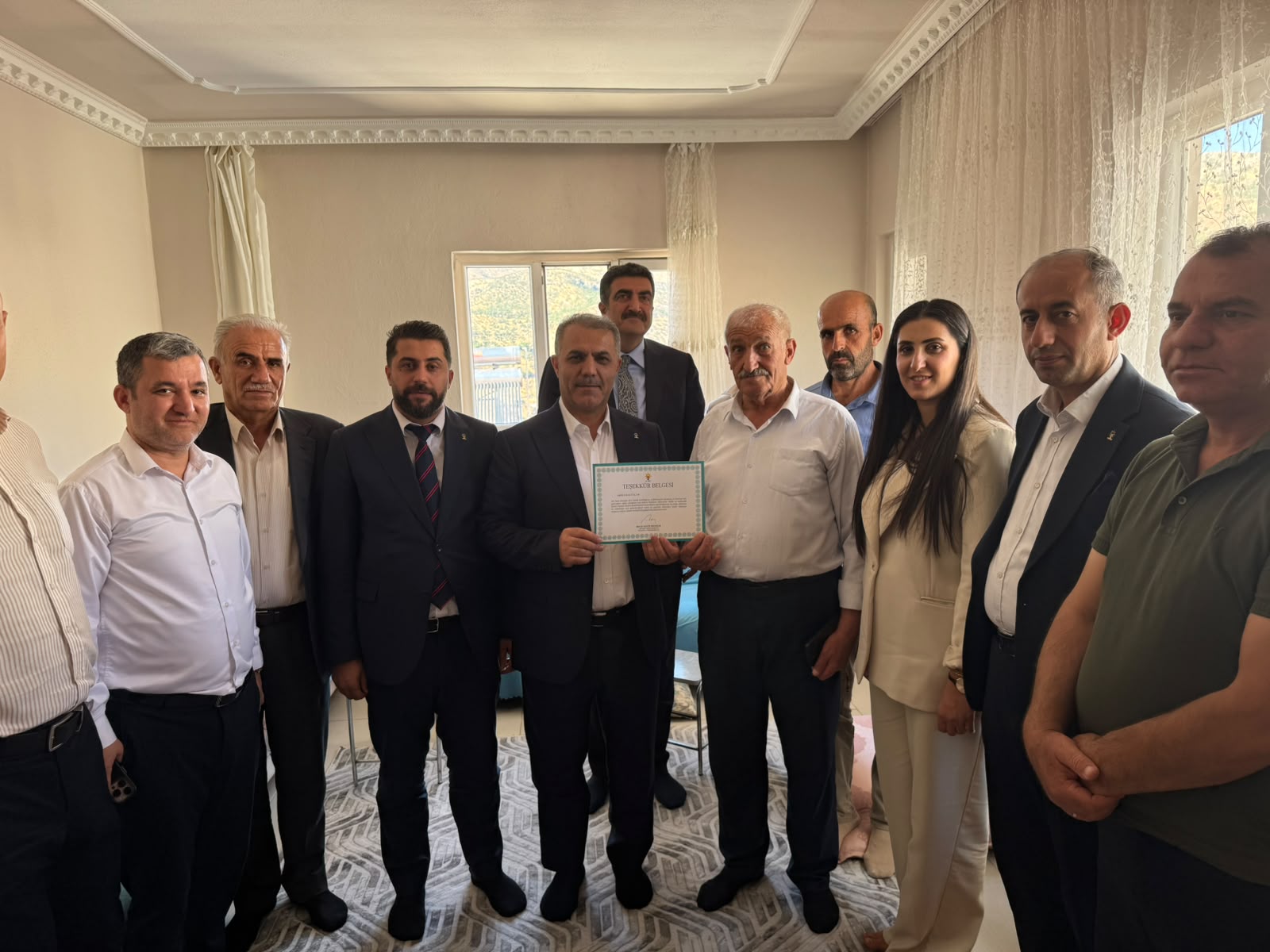 Şansi’den Sason’da Gönül ve Vefa Ziyaretleri