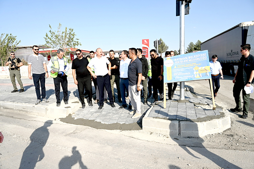Batman ulaşımında alternatif güzergâh ve akıllı kavşak hamlesi
