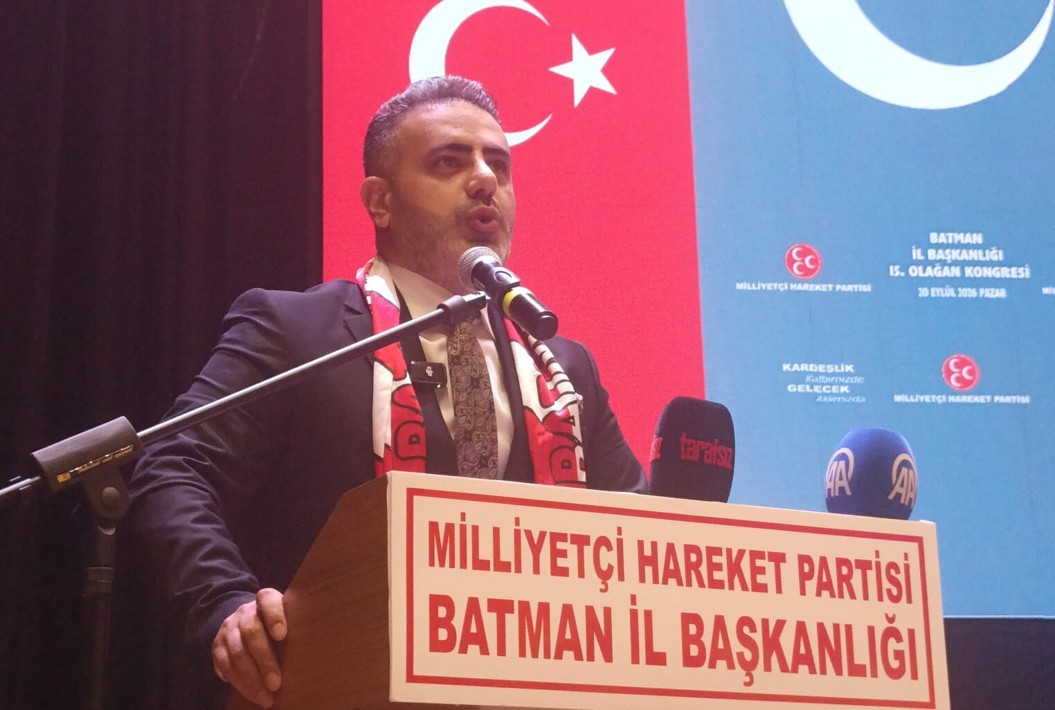 MHP’de Çetin yeniden il başkanı seçildi