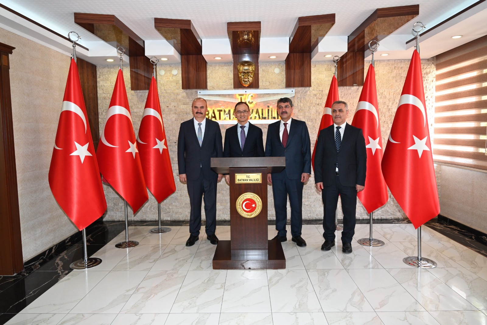 Çin Büyükelçisi Xuebin’den Batman Valiliği’ne ziyaret