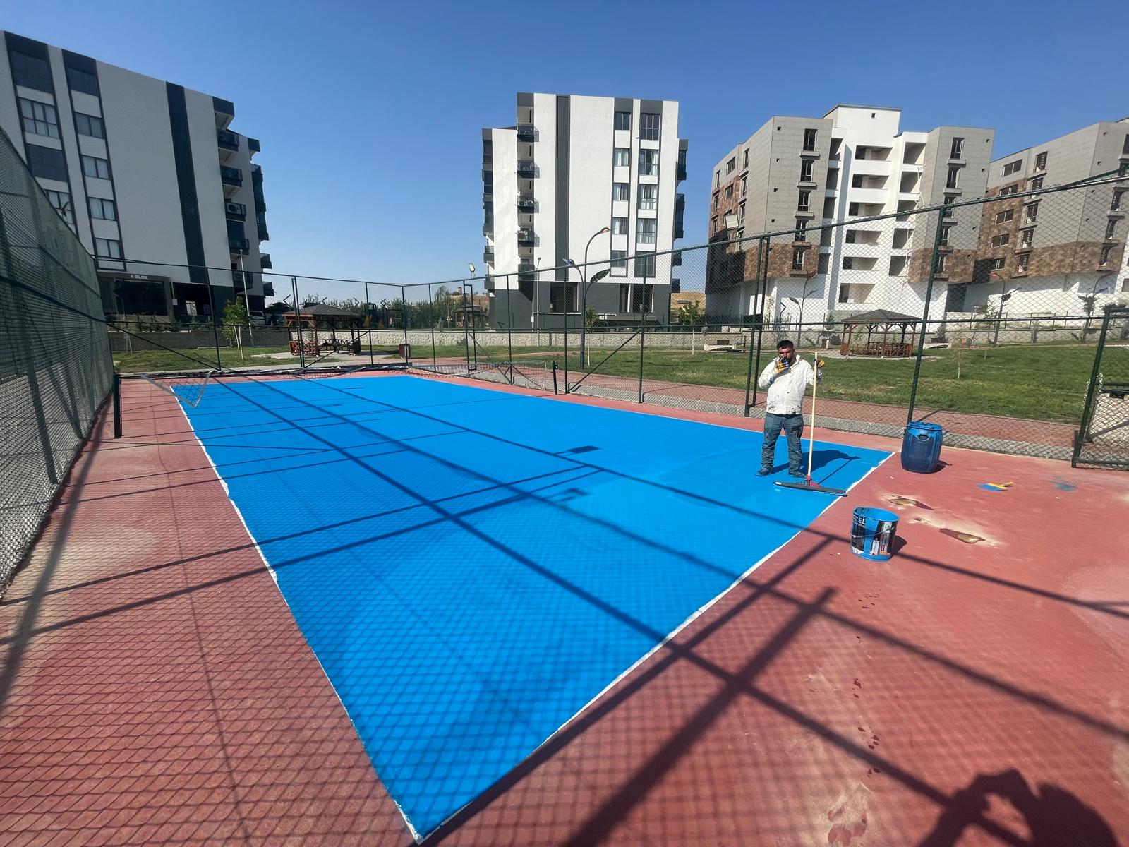 Mahalle Spor Alanları Yenileniyor