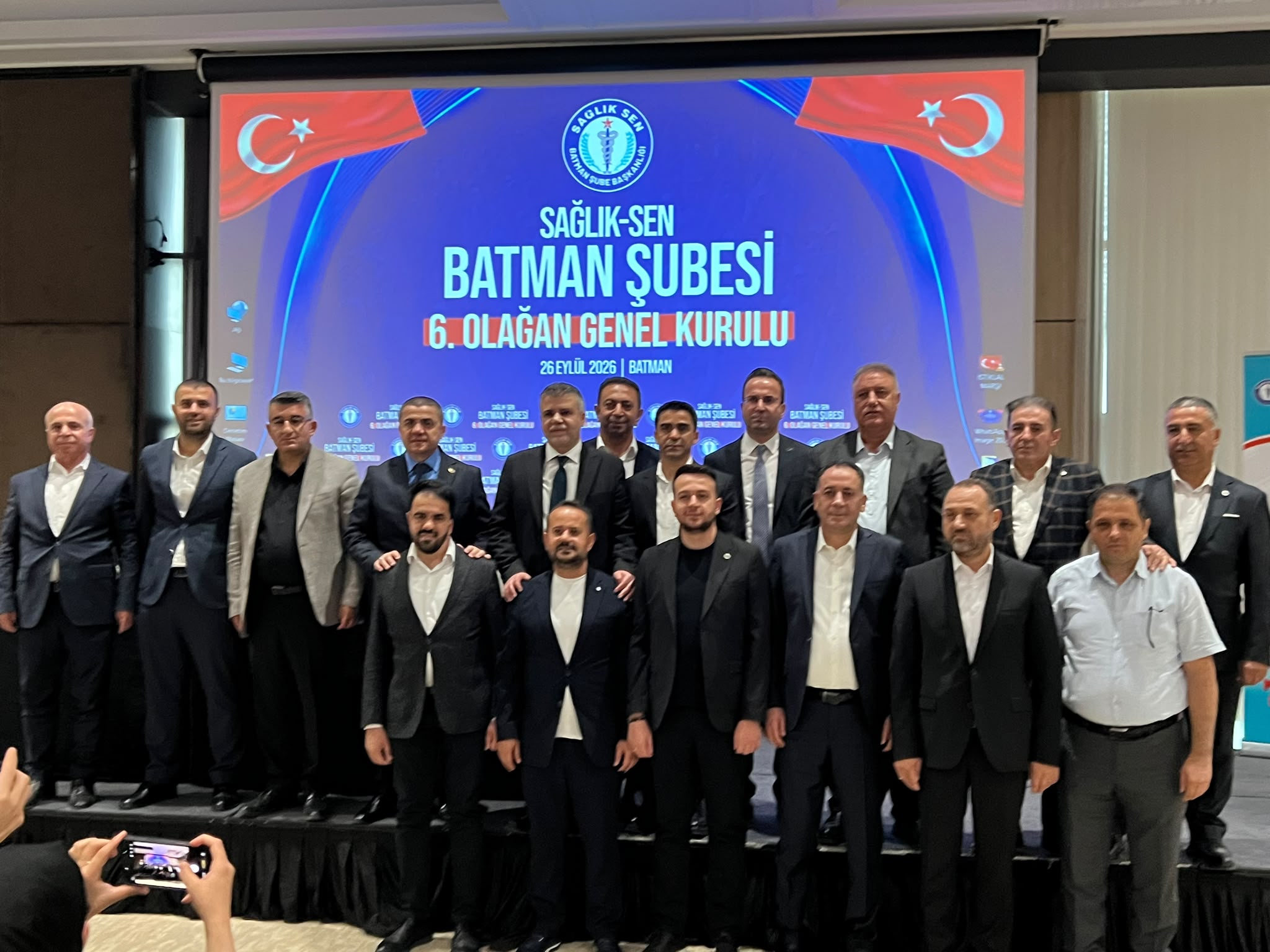 SAĞLIK-SEN BATMAN’DA HALİL İBRAHİM DURSUN GÜVEN TAZELEDİ
