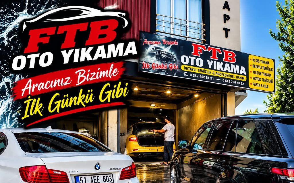 Aracını Yenilemek İsteyenlerin Yeni Adresi: FTP Oto Yıkama
