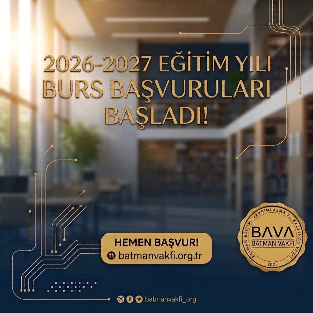 Batman Vakfı’ndan Üniversite Öğrencilerine Burs Desteği