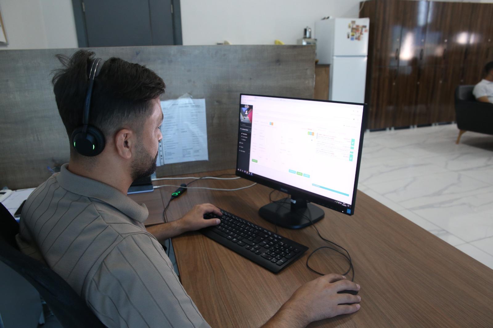BELEDİYEYE 8 AYDA 313 BİN ÇAĞRI