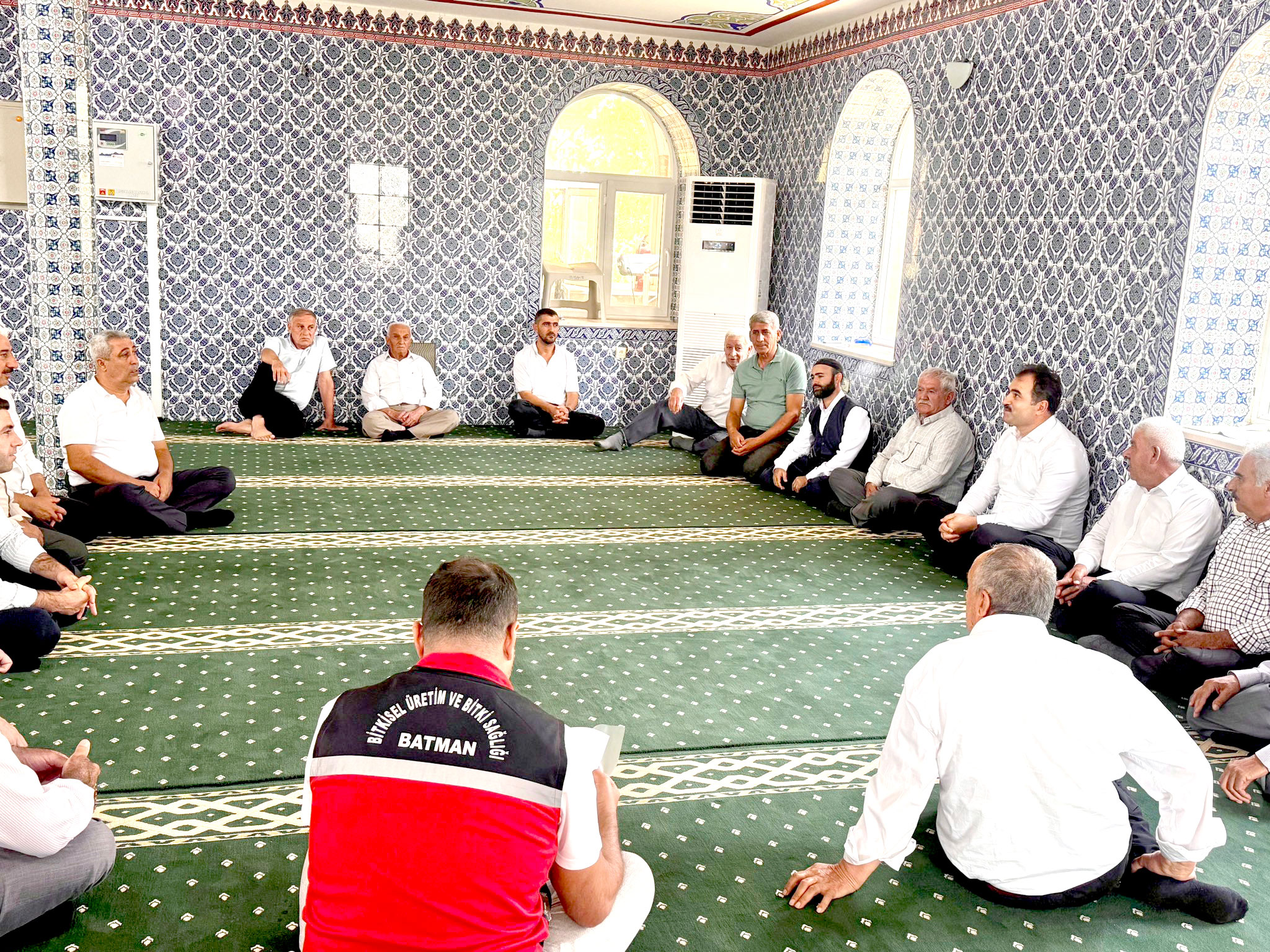 Beşiri’de çiftçilere tarımsal sulama bilgilendirmesi