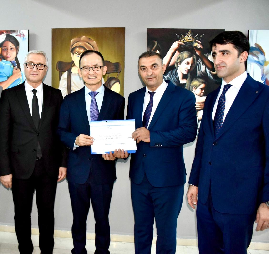 Çin Büyükelçisi Xuebin’den Güzel Sanatlar Lisesine Ziyaret