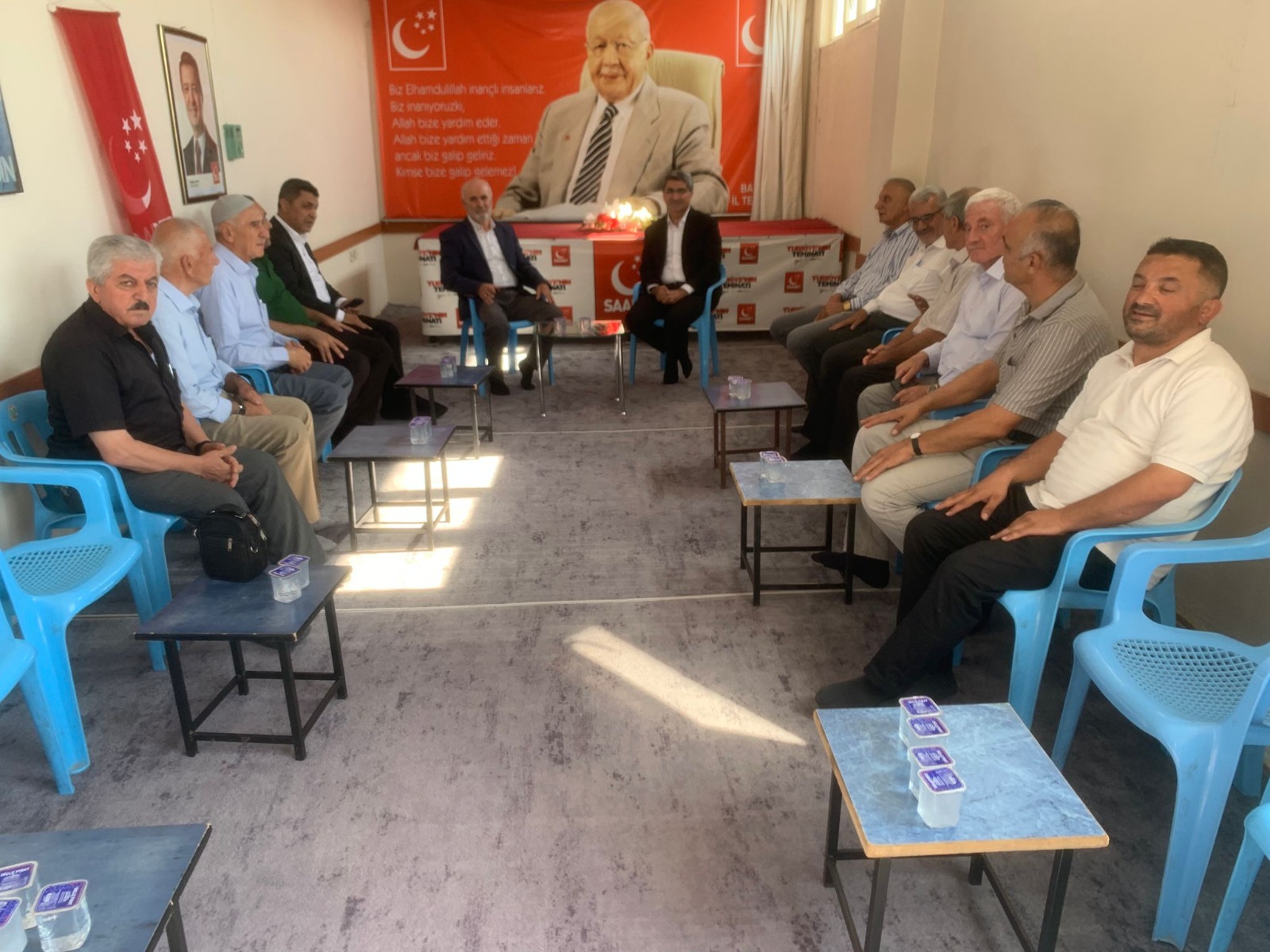 DEVA Partisi Heyetinden Saadet Partisi’ne Ziyaret