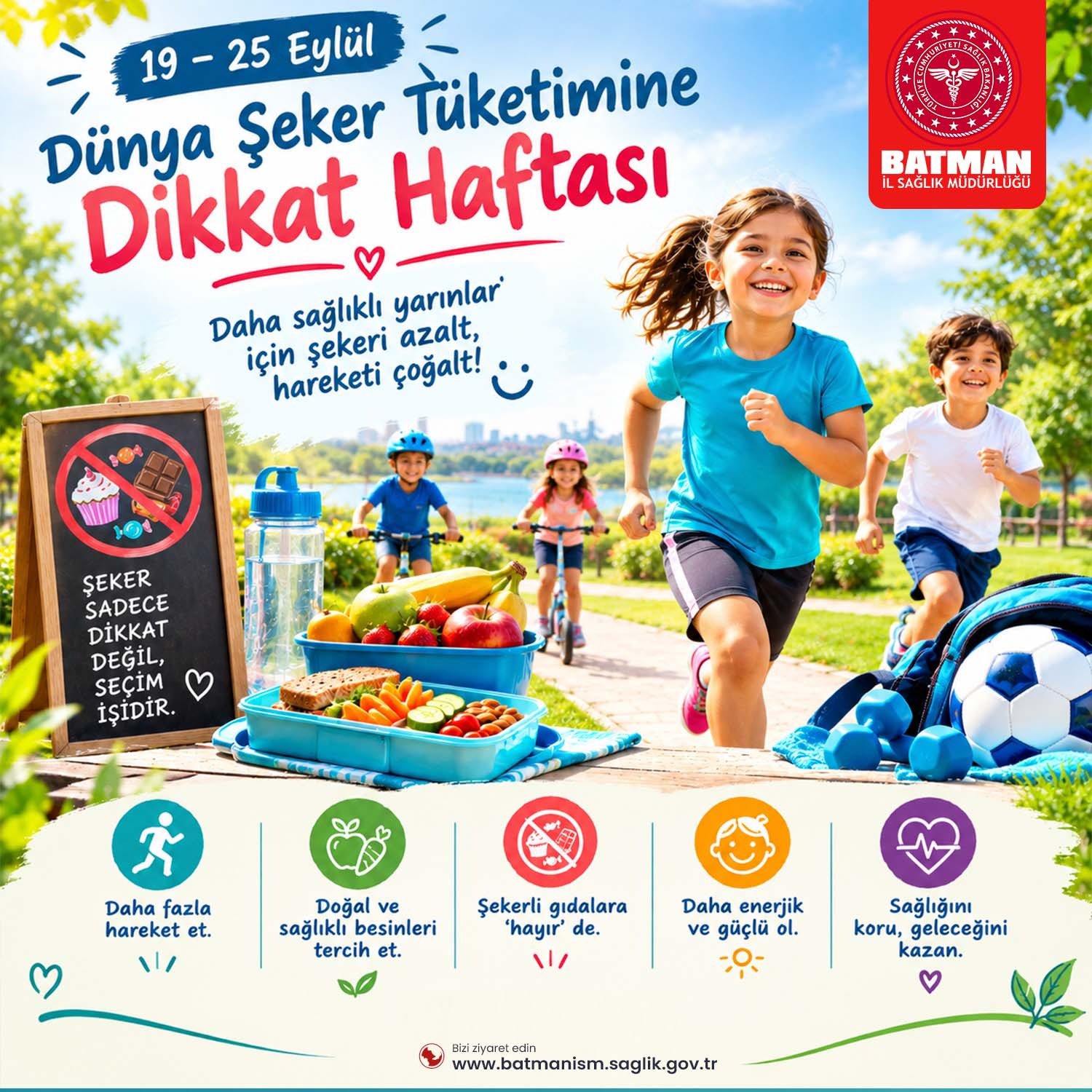 Sağlık için şeker tüketimini azaltın çağrısı