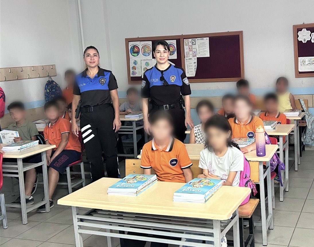 Fırat İlkokulu’nda öğrencilere güvenlik eğitimi