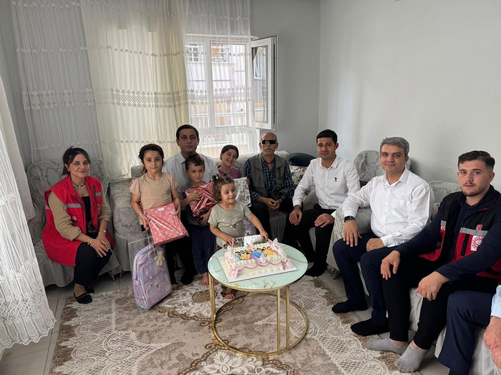 Sason Kaymakamı Başar’dan Gazi Çiftçi’ye Ziyaret