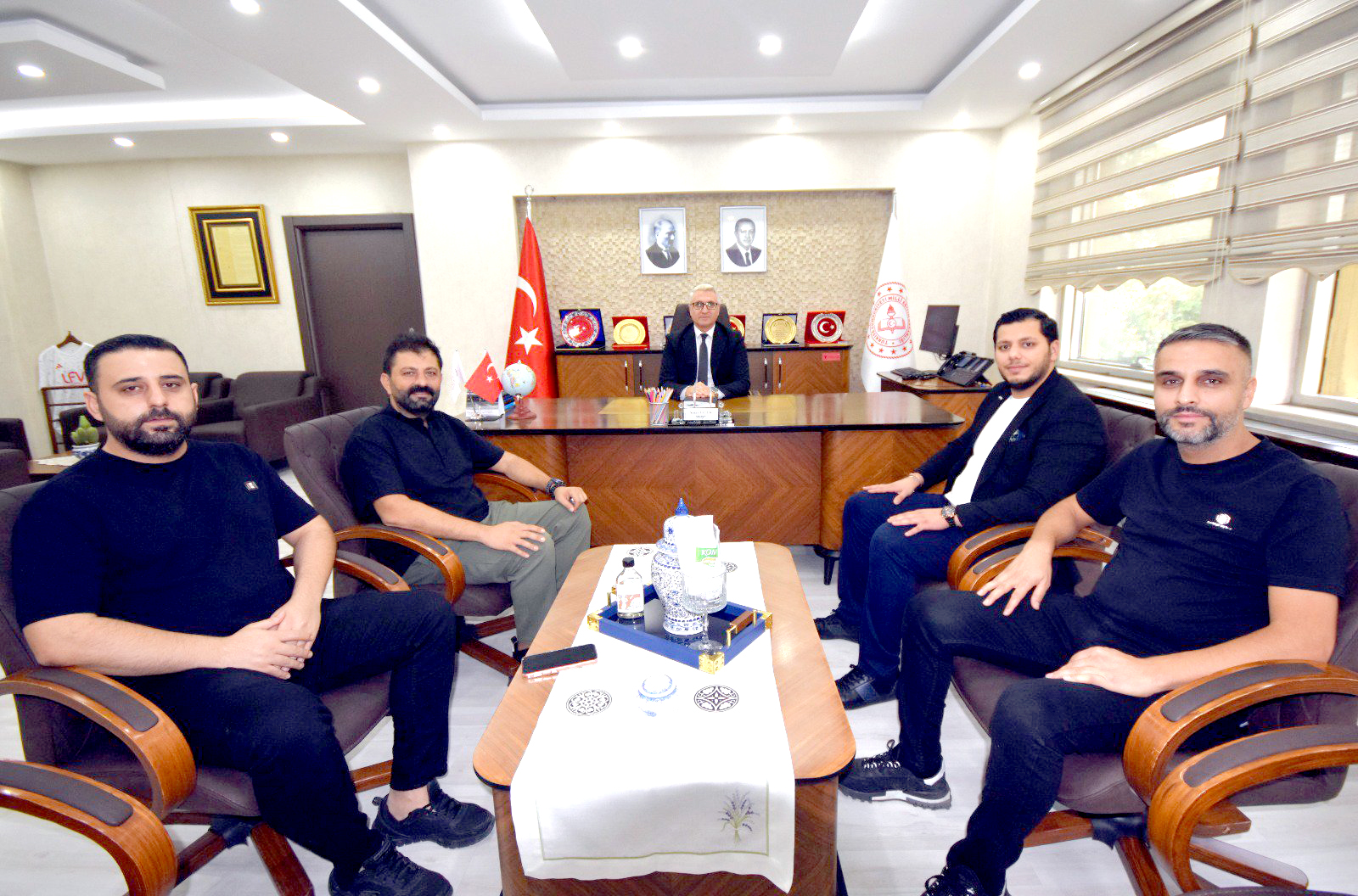 Genç ASKON’dan İl Milli Eğitim Müdürü Ciğer’e ziyaret