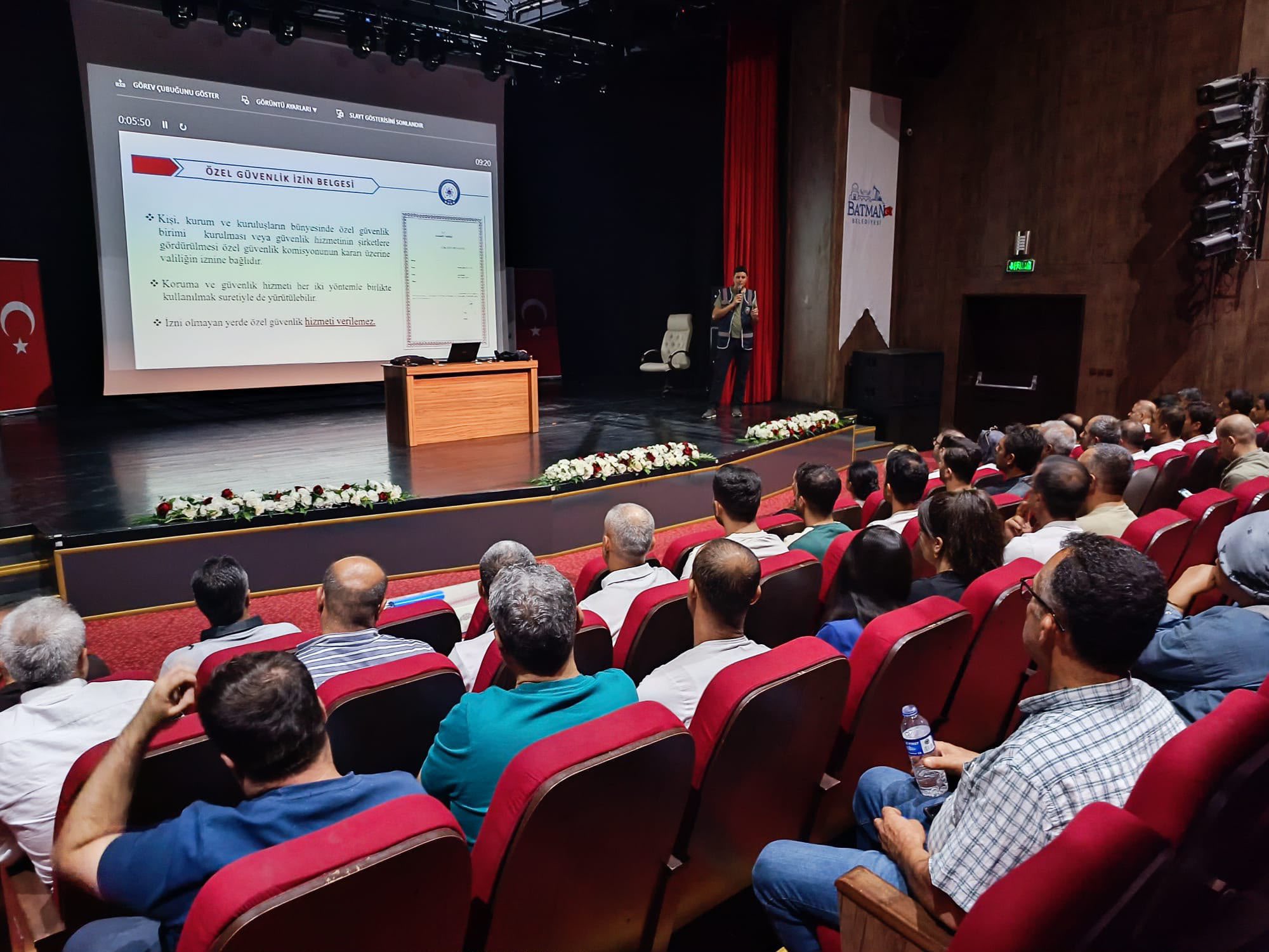 154 Özel Güvenlik Görevlisine KAAN Eğitimi