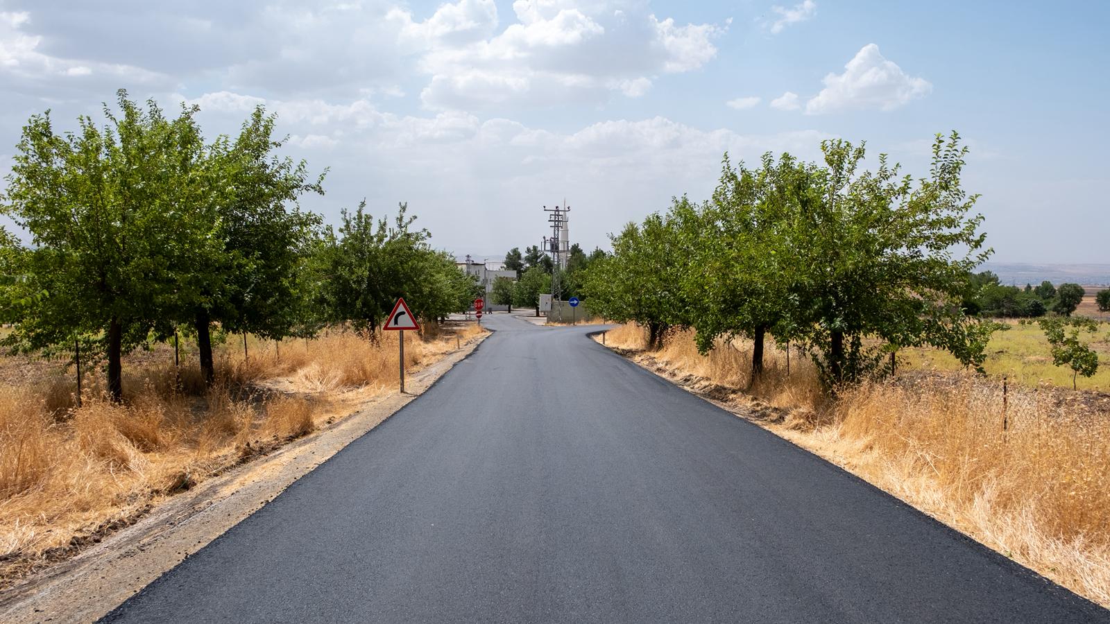 Kayabağı Köy Yolunda Asfalt Çalışmaları Tamamlandı