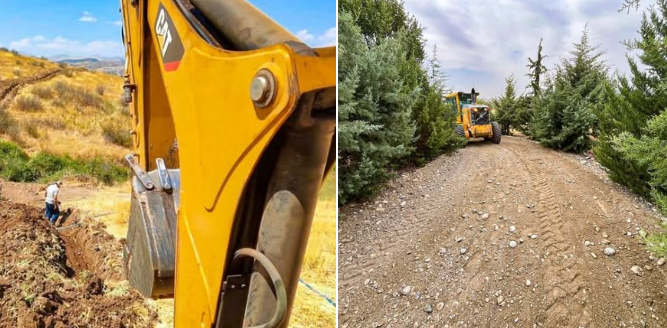 Kozluk’ta Köy ve Mezralarda Çalışmalar Sürüyor