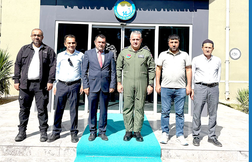 Şehit Ailelerinden Garnizon Komutanı Erişir’e Hayırlı Olsun Ziyareti