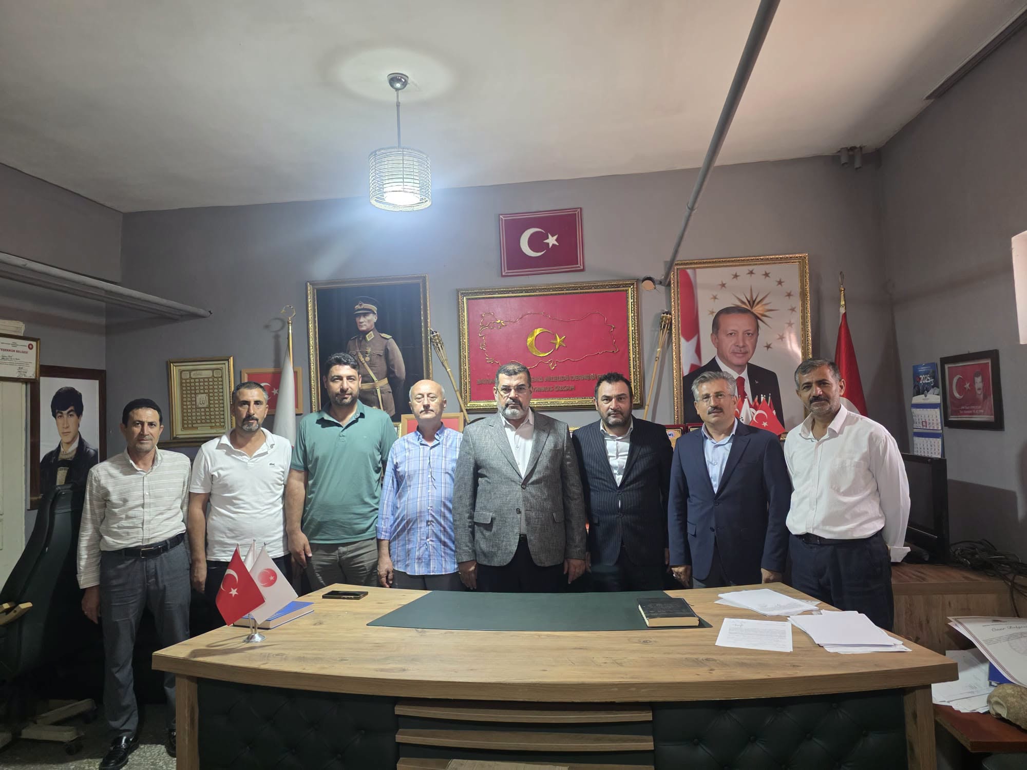 Müftü Durmuş’tan Şehit ve Gazi Aileleri Derneği’ne Ziyaret