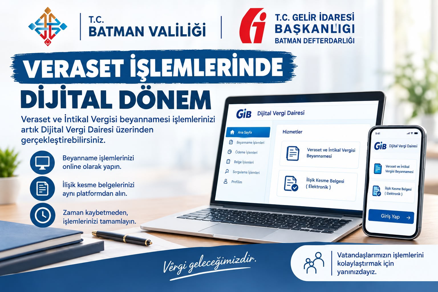Veraset işlemlerinde dijital dönem