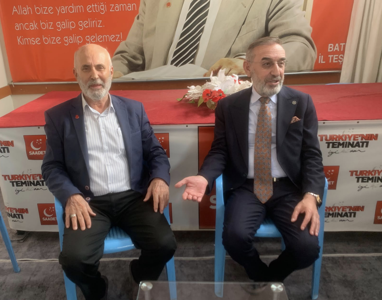 Recebanlılar’dan Saadet Partisi’ne İade-i Ziyaret